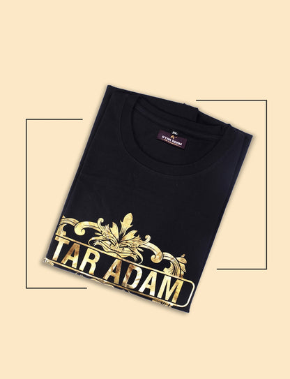 STAR ADAM Men's Round Neck T-Shirts Combo - (Black, White, Maroon)